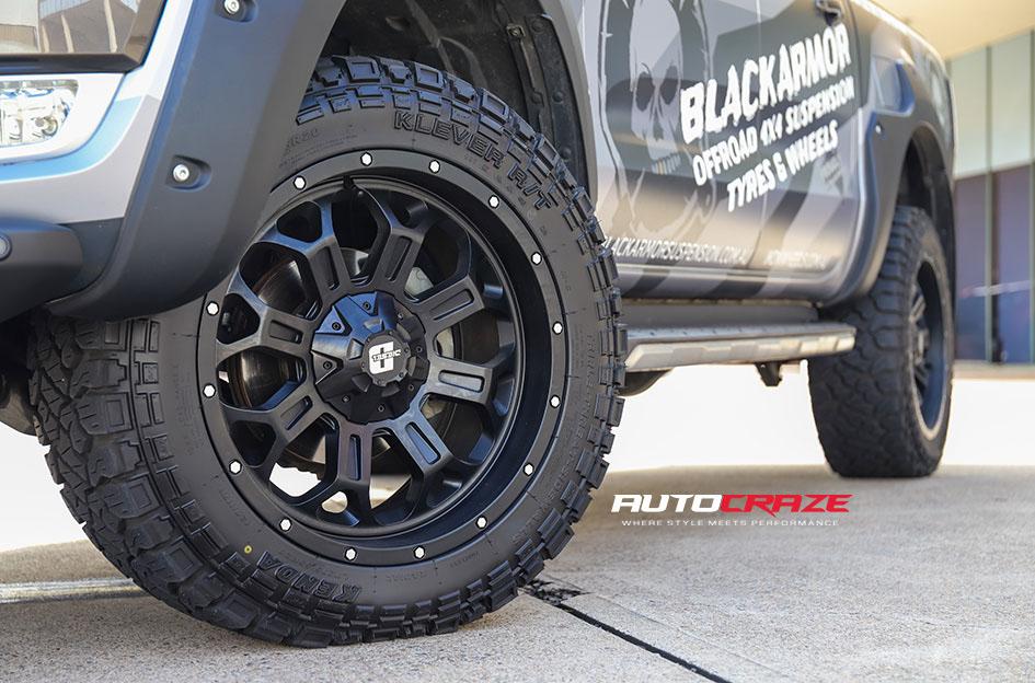 FORD RANGER HURRICANE MATTE BLACK